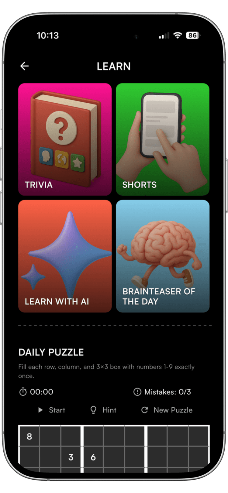 Teachora Learn Interface